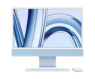Προσφορά Apple iMac 24&quot; M3-8Core/8GB/512GB/10‑core GPU Blue (MQRR3GR/A) για 2109€ σε Electronet