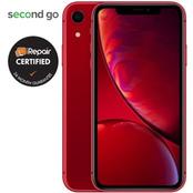 Προσφορά Second Go Certified μεταχειρισμένο Apple iPhone XR 64GB Product Red για 249€ σε Public