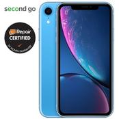 Προσφορά Second Go Certified μεταχειρισμένο Apple iPhone XR 64GB Blue για 249€ σε Public