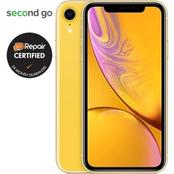 Προσφορά Second Go Certified μεταχειρισμένο Apple iPhone XR 128GB Yellow για 289€ σε Public