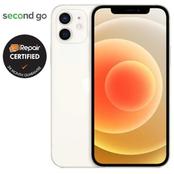 Προσφορά Second Go Certified μεταχειρισμένο Apple iPhone 12 64GB White για 399€ σε Public