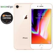 Προσφορά Second Go Certified μεταχειρισμένο Apple iPhone 8 64GB Gold για 149€ σε Public