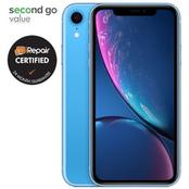 Προσφορά Second Go Value Certified μεταχειρισμένο Apple iPhone XR 64GB Blue για 199€ σε Public