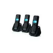 Προσφορά Ασύρματο Τηλέφωνο Motorola T303 Triple Pack Μαύρο για 76,9€ σε Public