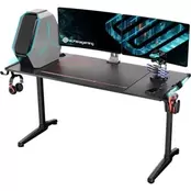 Προσφορά Γραφείο Gaming Eureka Ergonomic ERK-GIP-55B-V1 από Carbon Fiber 148.2x60cm  - Μαύρο για 248,99€ σε Public