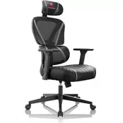 Προσφορά Καρέκλα Gaming Eureka Ergonomic Ergonomic Norn ERK-GC06-GY από Τεχνητό Δέρμα - Μαύρη για 199€ σε Public