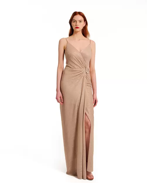 Προσφορά Φόρεμα αμπιγιέ lurex maxi για 139,8€ σε Forel