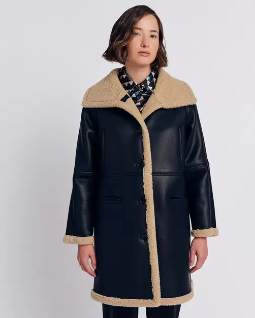 Προσφορά Μπούφαν μακρύ τύπου sheepskin για 179€ σε Forel