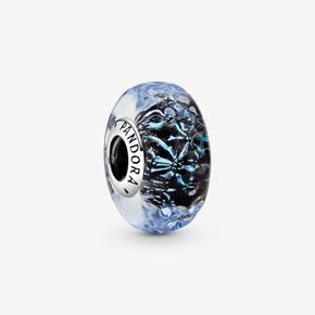 Προσφορά Κυματιστό σκούρο μπλε σύμβολο ωκεανού από γυαλί Murano για 29€ σε Pandora
