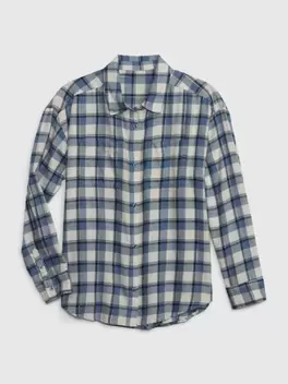 Προσφορά Παιδικό Flannel Πουκάμισο για 15,98€ σε GAP