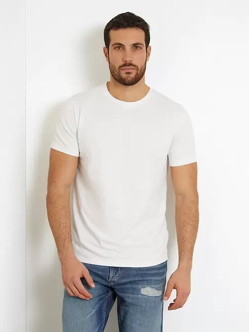 Προσφορά T-shirt με κεντημένο λογότυπο για 27€ σε Guess