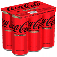 Προσφορά Coca-Cola Zero Caffeine Free 6x330ml για 2,52€ σε My Market