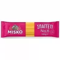 Προσφορά Misko Σπαγγέτι Νο 6 500gr για 1,18€ σε My Market