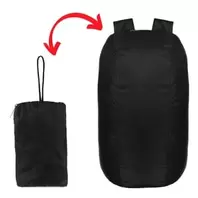 Προσφορά Πτυσσόμενο Backpack Μαύρο 10lt για 1,99€ σε Jumbo