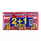 Προσφορά ΓΙΩΤΗΣ Φαρίνα Κόκκινη 3x500gr 2+1 Δώρο για 2,75€ σε Market In