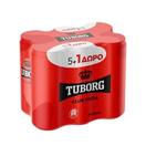 Προσφορά TUBORG Σόδα 330ml 5+1 Δώρο για 2,5€ σε Market In