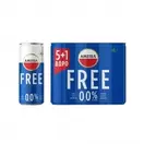 Προσφορά AMSTEL Free 0.0% Μπύρα Χωρίς Αλκοόλ Κουτί 330ml 5+1 Δώρο για 4,4€ σε Market In