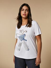 Προσφορά Jersey print T-shirt για 125€ σε MARINA RINALDI
