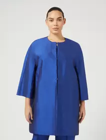 Προσφορά Duster coat in silk shantung για 84000€ σε MARINA RINALDI