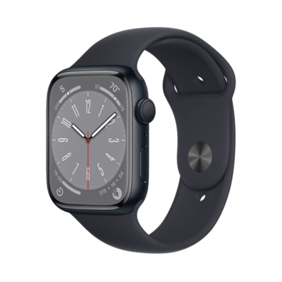 Προσφορά Apple Watch Series 8 GPS 45mm Midnight Aluminium Case with Midnight Sport Band Regular για 419€ σε Kotsovolos